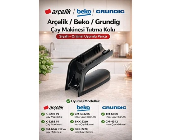 ARÇELİK BEKO CM-6342  CM 5342 IN BKK2210 2220 K 3293 IN K3283 IN Çay Makinesi DEMLİK SAPI (ORJİNAL YEDEK PARÇA) STOK NO 9197062622