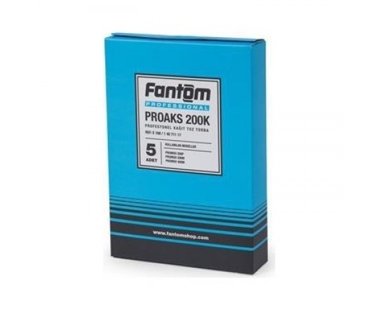 Fantom Proaks 200K Profesyonel sms sentetik  Toz Torbası 5’li Paket