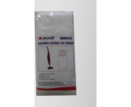 ARÇELİK ELİPSO SMS TOZ TORBASI BU ÜRÜN PİLELİ