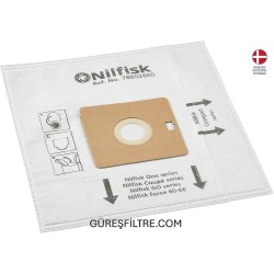NILFISK COUPE ONE COUPE NEO  SMS TOZ TORBASI PAKET İÇİ 5 ADET