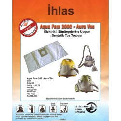 IHLAS AURA WDRY AURA QVAC AURA VAC Toz Torbası SMS PAKET İÇİ 5 ADET