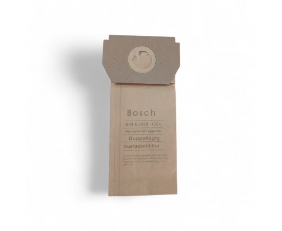 BOSCH BHS 6 / BSB- IDEA UYUMLU KAĞIT TOZ TORBASI PAKET İÇİ 10LU 