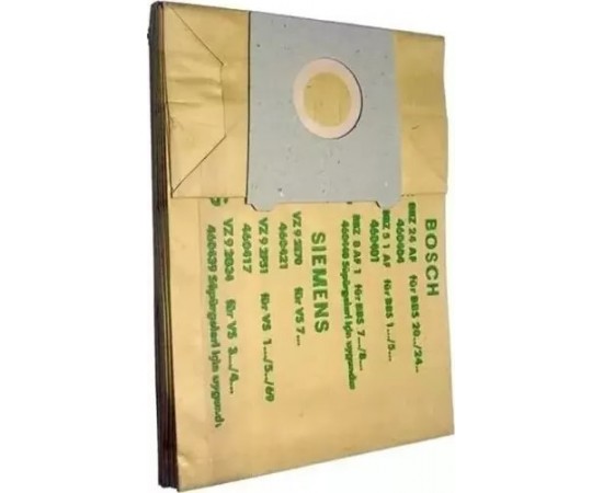 BOSCH  SİEMENS PROFİLO  kağıt toz torbası PAKET İÇİ 10 ADET