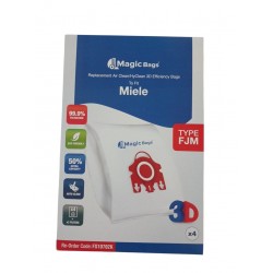 MİELE FJM SERİSİ KUTULU YAYLI KAPAKLI 5 KATLI TOZ TORBASI KUTU İÇİ 4ADET
