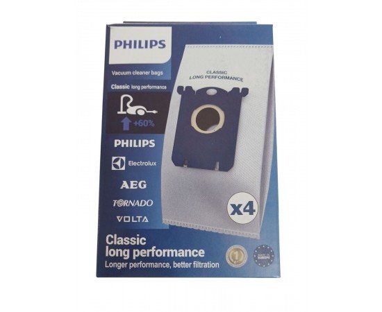 PHİLİPS ELEKTROLUX İTHAL KARTON KAPAK KUTULU TOZ TORBASI KUTU İÇİ 4 ADET