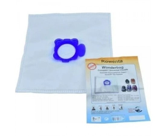 ROWENTA WONDERBAG SMS toz torbası PAKET İÇİ 5 ADET