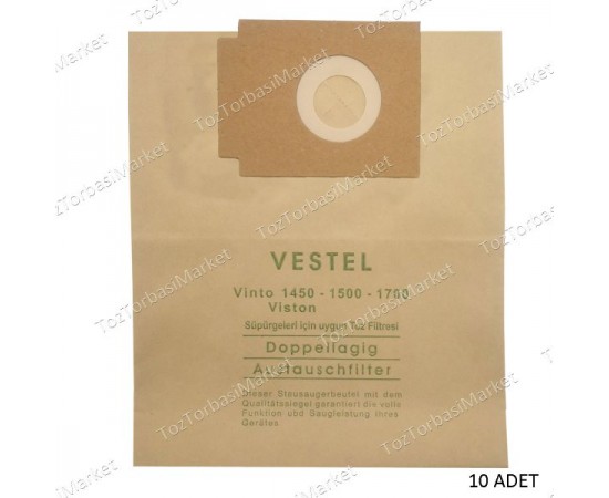 VESTEL KAĞIT TORBA 10LU PAKET