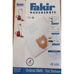 FAKİR R TİPİ TOZTORBASI KUTUİÇİ 5 ADET TS2000 TS2400 FAKİR R TİPİ TOZTORBASI KUTUİÇİ 5 ADET TS2000 TS2400