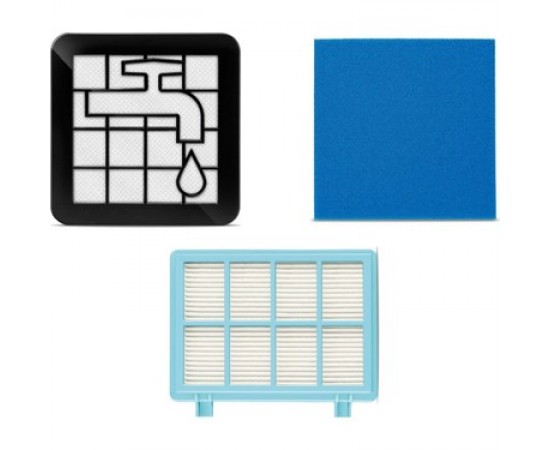 philips fc 9331 9332 kutulu ön ve arka filtre seti