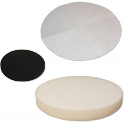 Nilfisk GD 930 Elektrikli Süpürge Sünger keçe siyah Filtre seti 3 parça Nilfisk GD 930 Elektrikli Süpürge Sünger keçe siyah Filtre seti 3 parça