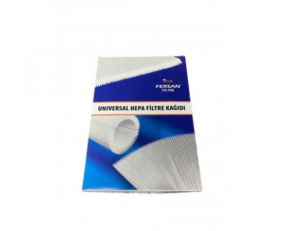 Universal Hepa Kağıdı Akardiyon Kutulu kalınlık 2cm Universal Hepa Kağıdı Akardiyon Kutulu kalınlık 2cm