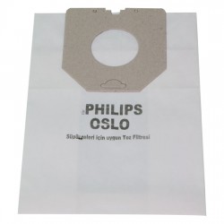 Philips Oslo Kağıt Toz Torbası paket içi 10 adet Philips Oslo Kağıt Toz Torbası paket içi 10 adet