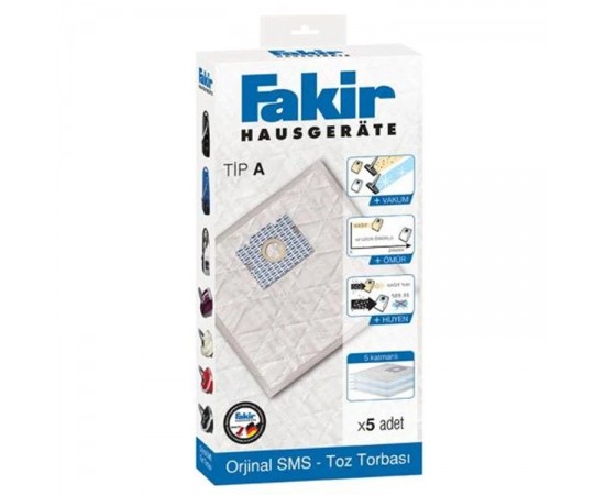 Fakir S200, S220, S250, S350 Öko Power, SC Öko Power, SC190, SC210 Tip A Sms Toz Torbası