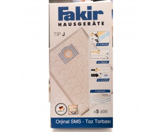 Fakir S12 Tip J SMS Toz Torbası