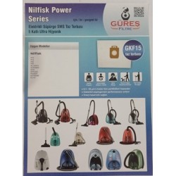 NILFISK power  ELİTE p10 p20 p30 p40 select toz torbası paket içi 5 adet