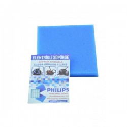 Philips pro compac pro active Mavi Kaset Sünger paket içi 2 adet Philips pro compac pro active Mavi Kaset Sünger paket içi 2 adet