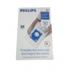 Philips s bag pileli toz torbası kutu içi 5 adet Philips s bag pileli toz torbası kutu içi 5 adet
