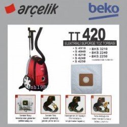 Arçelik SMS TT420 AFK Toz Torbası BU ÜRÜN FERSAN ÜRETİMİDİR Arçelik SMS TT420 AFK Toz Torbası BU ÜRÜN FERSAN ÜRETİMİDİR